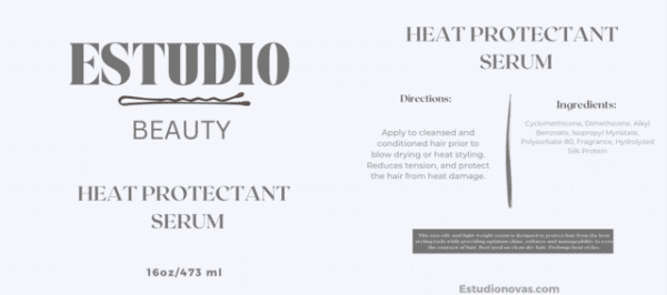 Heat Protectant Serum