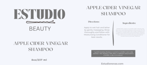 Apple Cider Vinegar Shampoo